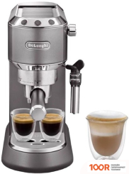 Кофемашина DeLonghi DEDICA METALLICS EC785.GY (123529)