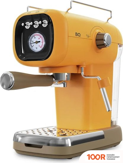 Кофемашина BQ CM2004 (ЖЕЛТЫЙ) (123381)