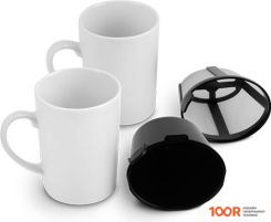 Кофемашина Blackton BT CM1113 (БЕЛЫЙ/ЧЕРНЫЙ) (123313)