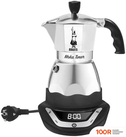 Кофемашина Bialetti MOKA TIMER (3 ПОРЦИИ) (123301)