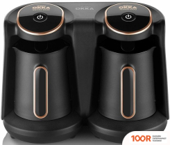 Кофемашина Arzum OKKA OK006 (ЧЕРНЫЙ/МЕДНЫЙ) (123270)