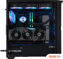 Корпус Zalman Z10 DUO (ЧЕРНЫЙ) (123199)