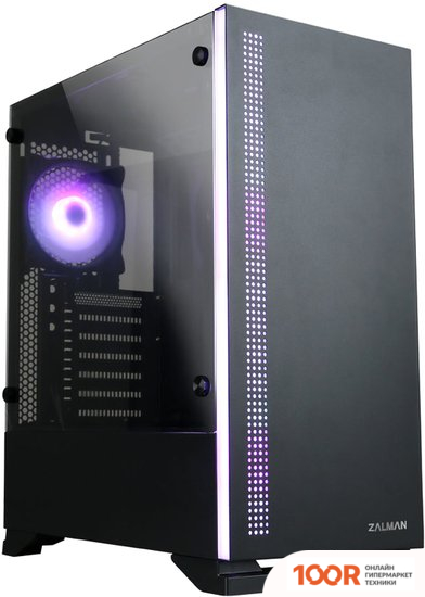 Корпус Zalman S5 (ЧЕРНЫЙ) (123186)
