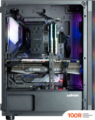 Корпус Zalman I4 TG (ЧЕРНЫЙ) (123150)