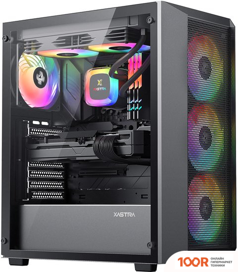 Корпус XASTRA A406 4ARGB (ЧЕРНЫЙ) (123134)