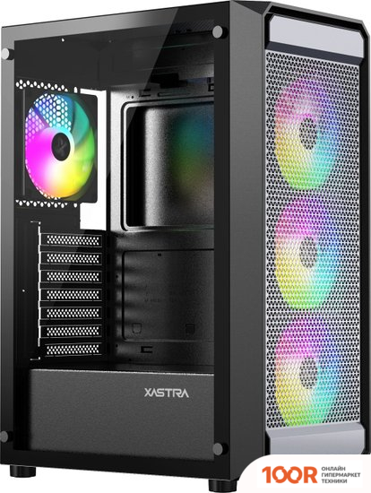 Корпус XASTRA A403 4ARGB (ЧЕРНЫЙ) (123132)