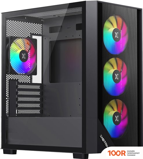 Корпус XASTRA A401M 4ARGB (ЧЕРНЫЙ) (123128)