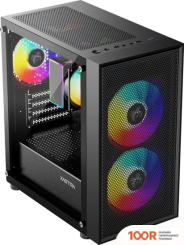 Корпус XASTRA A305M 3FRGB (ЧЕРНЫЙ) (123127)