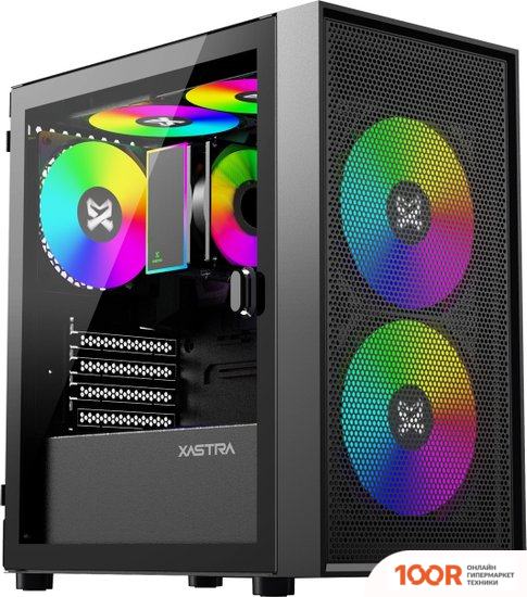 Корпус XASTRA A305M 3ARGB (ЧЕРНЫЙ) (123126)
