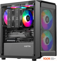 Корпус XASTRA A303M 3FRGB (ЧЕРНЫЙ) (123125)