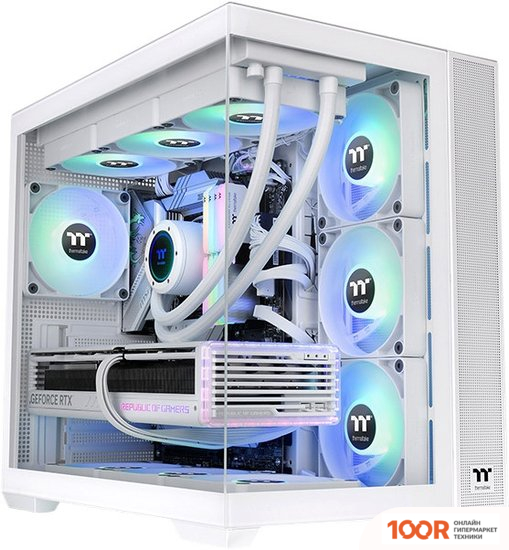 Корпус Thermaltake VIEW 380 TG ARGB SNOW CA-1Z2-00M6WN-00 (123060)