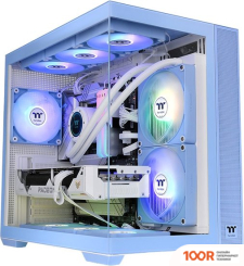 Корпус Thermaltake VIEW 380 TG ARGB HYDRANGEA BLUE CA-1Z2-00MFWN-00 (123058)