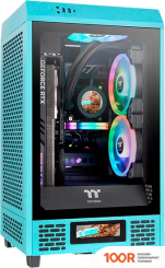 Корпус Thermaltake THE TOWER 200 TURQUOISE CA-1X9-00SBWN-00 (123013)