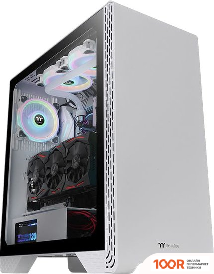 Корпус Thermaltake S300 TEMPERED GLASS SNOW EDITION CA-1P5-00M6WN-00 (123003)