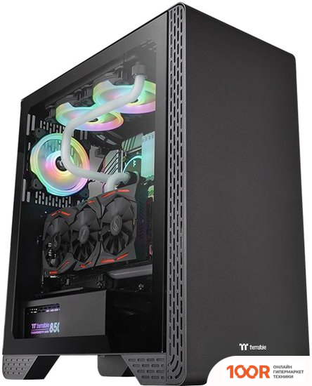Корпус Thermaltake S300 TEMPERED GLASS CA-1P5-00M1WN-00 (123002)