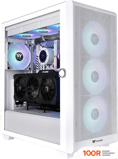 Корпус Thermaltake S250 TG ARGB SNOW CA-1Y6-00M6WN-00 (123001)