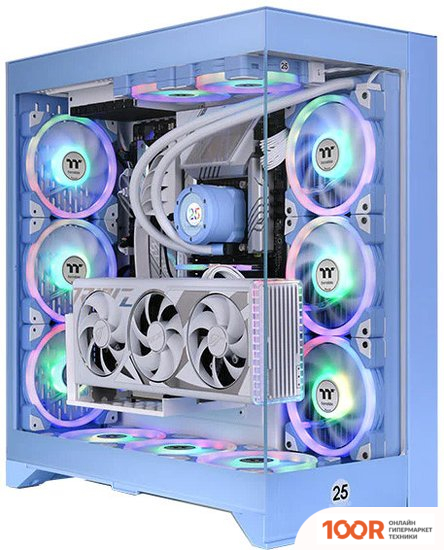 Корпус Thermaltake CTE E660 MX HYDRANGEA BLUE CA-1Y3-00MFWN-01 (122958)