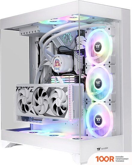 Корпус Thermaltake CTE E550 TG SNOW CA-1Z8-00M6WN-00 (122953)