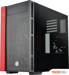 Корпус SilverStone RL08 (ЧЕРНЫЙ/КРАСНЫЙ) (122886)