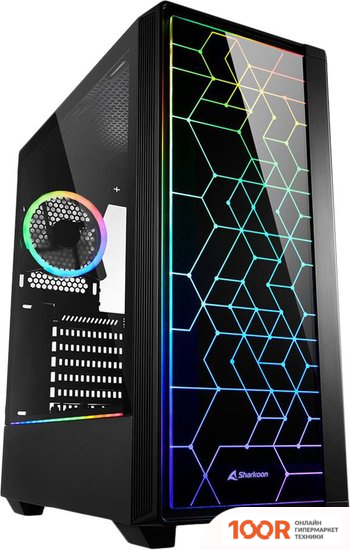 Корпус Sharkoon RGB LIT 100 (122819)
