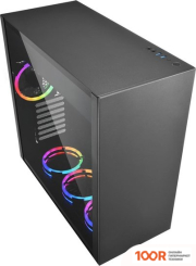 Корпус Sharkoon PURE STEEL RGB (ЧЕРНЫЙ) (122807)