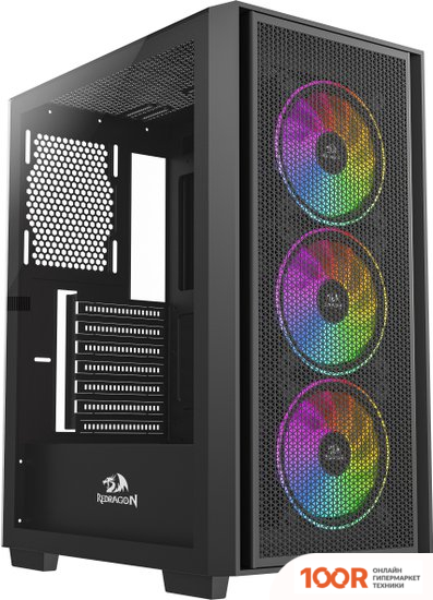 Корпус Redragon PAKTIS3 (ЧЕРНЫЙ) (122787)