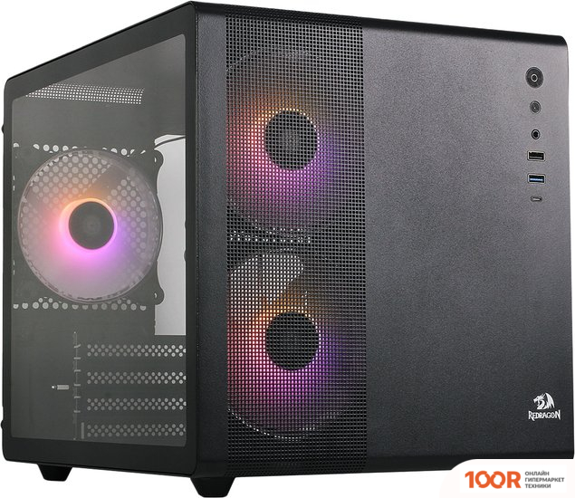 Корпус Redragon PAGOS 1 (ЧЕРНЫЙ) (122783)