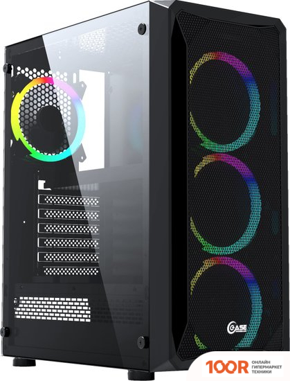 Корпус Powercase MISTRAL Z4 MESH RGB (122627)