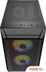 Корпус Powercase MISTRAL MICRO H3B MESH LED (122606)