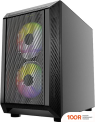 Корпус Powercase MISTRAL MICRO H3B MESH LED (122606)