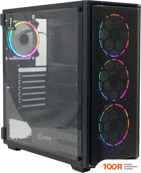 Корпус Powercase ATTICA MESH M4 ARGB (122569)