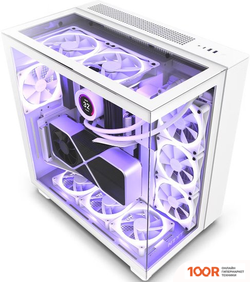 Корпус NZXT H9 ELITE CM-H91EW-01 (122467)