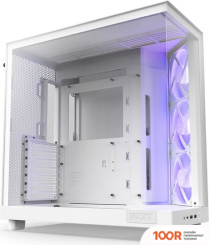 Корпус NZXT H6 FLOW RGB CC-H61FW-R1 (122452)