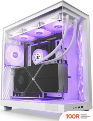 Корпус NZXT H6 FLOW RGB CC-H61FW-R1 (122452)