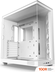 Корпус NZXT H6 FLOW CC-H61FW-01 (122450)