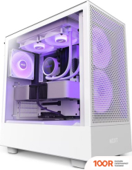Корпус NZXT H5 FLOW RGB 2023 CC-H51FW-R1 (122441)