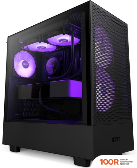 Корпус NZXT H5 FLOW RGB 2023 CC-H51FB-R1 (122440)