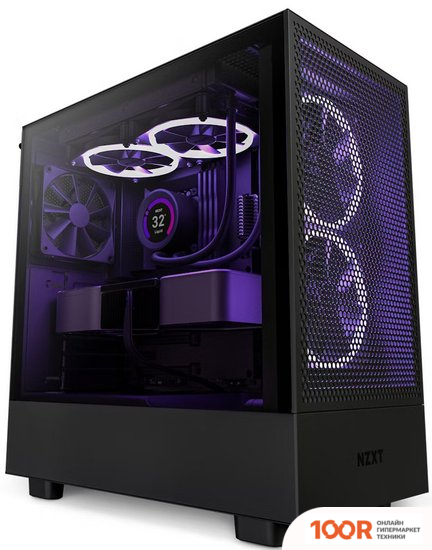 Корпус NZXT H5 FLOW CC-H51FB-01 (122438)