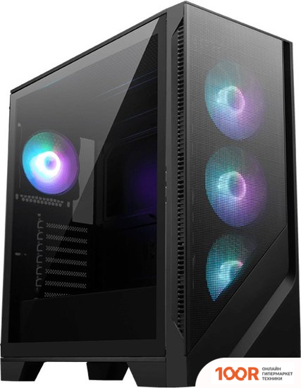 Корпус MSI MAG FORGE 321R AIRFLOW (ЧЕРНЫЙ) (122394)