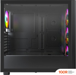 Корпус Montech XR WOOD (ЧЕРНЫЙ) (122384)