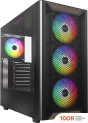 Корпус Montech XR WOOD (ЧЕРНЫЙ) (122384)