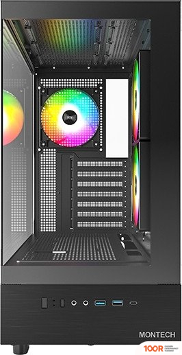 Корпус Montech XR (ЧЕРНЫЙ) (122382)