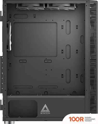 Корпус Montech X3 GLASS (ЧЕРНЫЙ) (122378)