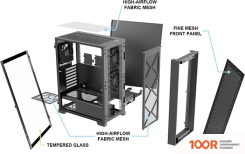 Корпус Montech AIR 1000 LITE (ЧЕРНЫЙ) (122341)