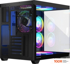 Корпус MODECOM VOLCANO PANORAMA APEX ARGB 7F MIDI (ТЕМНО-СЕРЫЙ) (122327)