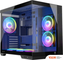 Корпус MODECOM VOLCANO PANORAMA APEX ARGB 5F MIDI (ТЕМНО-СЕРЫЙ) (122325)