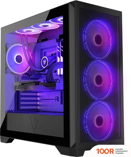 Корпус MODECOM VOLCANO EXPANSE S APEX ARGB MIDI (ЧЕРНЫЙ) (122315)