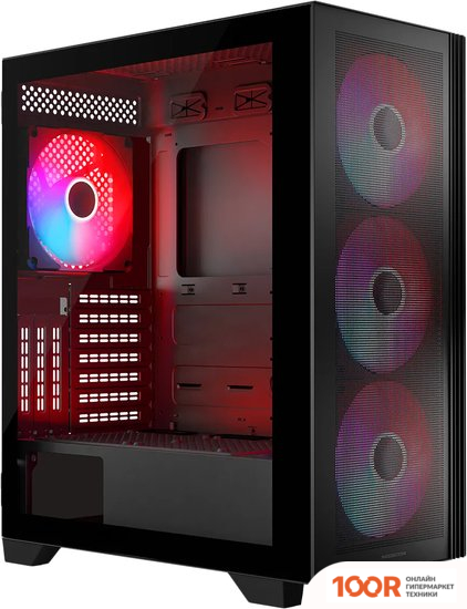 Корпус MODECOM MISTRAL ARGB FLOW MIDI (122302)