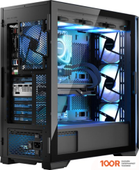 Корпус MODECOM HORIZON ARGB FLOW MIDI (ЧЕРНЫЙ) (122300)