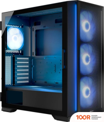 Корпус MODECOM HORIZON ARGB FLOW MIDI (ЧЕРНЫЙ) (122300)